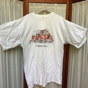 Vintage 1980s Jamaica T-shirt Stoned Crab 100% Cotton Mens Size XL